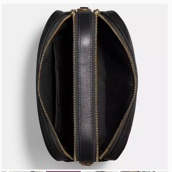 Coach leather Jes crossbody bag linear quilting - Picture 11 of 12